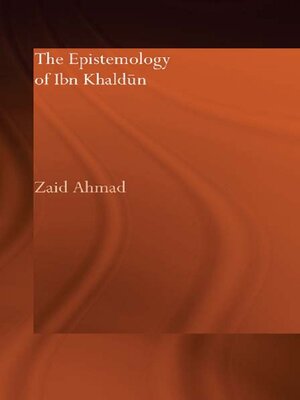cover image of The Epistemology of Ibn Khaldun